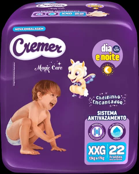 FRALDA CREMER MEGA XXG 22X1